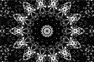 Soyut siyah beyaz grunge desenli arkaplan 
