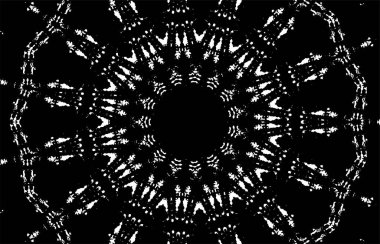 Soyut siyah beyaz grunge desenli arkaplan 