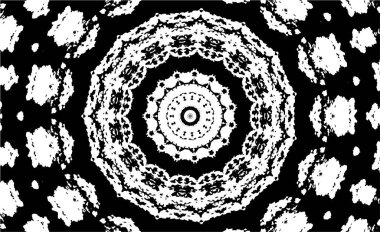 Soyut siyah beyaz grunge desenli arkaplan 