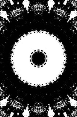 Soyut siyah beyaz grunge desenli arkaplan 