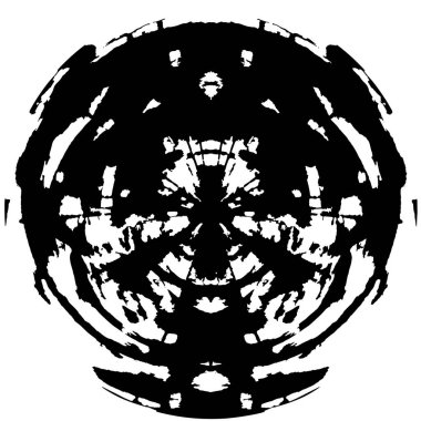 siyah ve beyaz soyut grunge arkaplan vektör çizimi