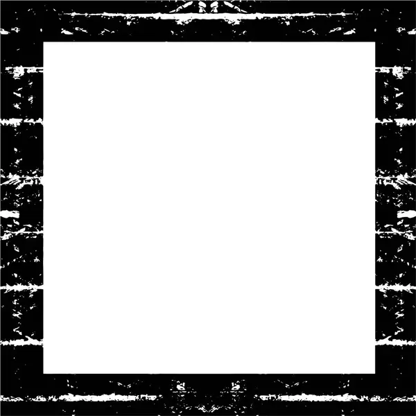 白色背景下的抽象黑色方格框架 — 图库矢量图片