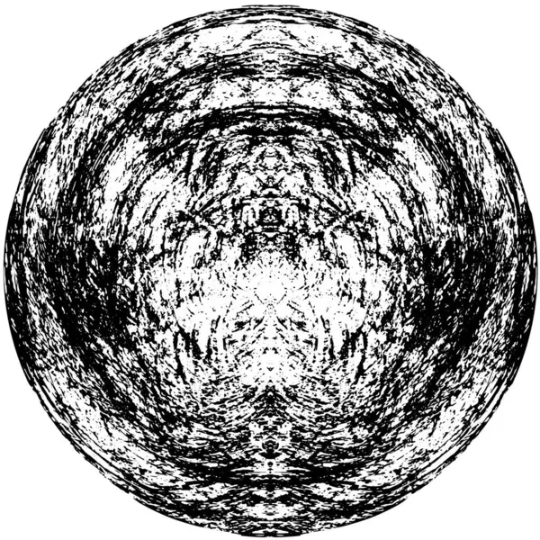 Абстрактна Чорно Біла Монохромна Текстура Гранжевого Накладання — стоковий вектор