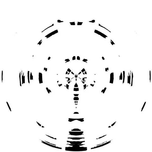 Abstrakte Schwarz Weiß Monochrom Grunge Overlay Textur — Stockvektor