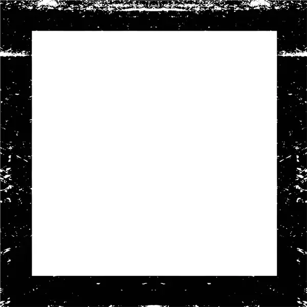 白色背景下的抽象黑色方格框架 — 图库矢量图片
