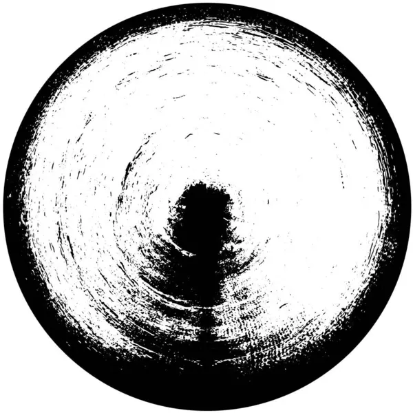 Абстрактний Чорно Білий Текстурований Гранжевий Фон — стоковий вектор