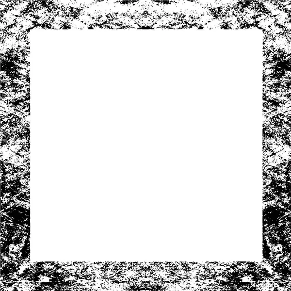 Abstrakcyjny Czarny Biały Teksturowane Grunge Tło — Wektor stockowy