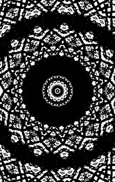 Abstract Zwart Wit Textuur Grunge Achtergrond — Stockvector