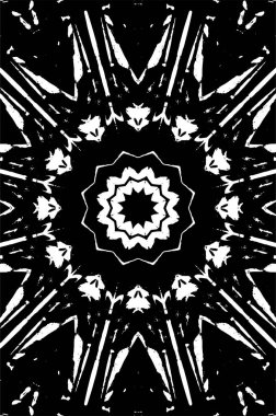 siyah ve beyaz soyut grunge arkaplan vektör çizimi