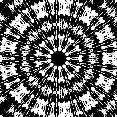 siyah ve beyaz soyut grunge arkaplan vektör çizimi