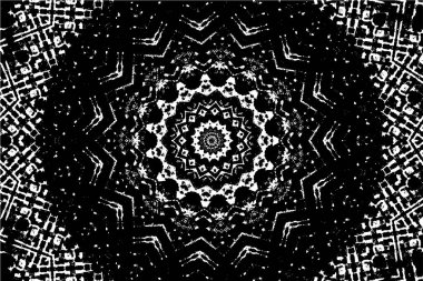 siyah ve beyaz soyut grunge arkaplan vektör çizimi