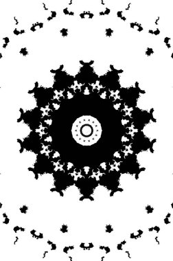 Soyut çember deseni, vektör çizimi. güzel süs arkaplanı