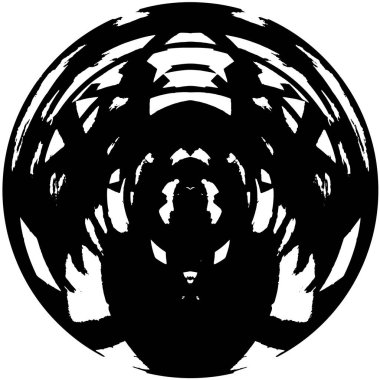 Beyaz arkaplan üzerindeki soyut grunge dokusu, vektör illüstrasyonu