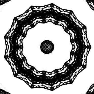 Geometrik şekillerden yaratılan mozaik soyut doku