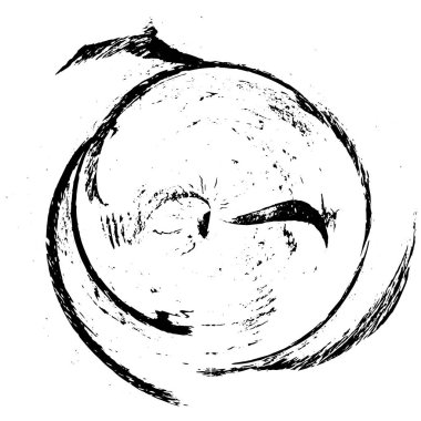 soyut monokrom grunge doku arkaplanı, vektör illüstrasyonu