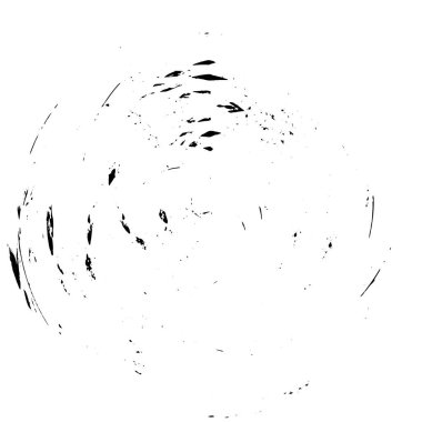 soyut monokrom grunge doku arkaplanı, vektör illüstrasyonu