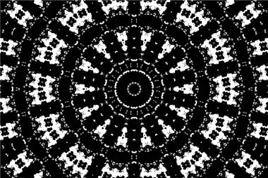 Geometrik şekillerden yaratılan mozaik soyut doku