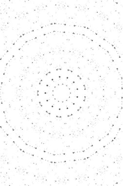 Geometrik şekillerden yaratılan mozaik soyut doku