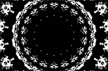 Soyut çember deseni, vektör çizimi. güzel süs arkaplanı