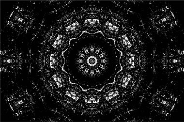 Tek renkli süslemeli arka plan. Mandala deseni.