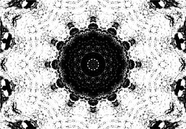 Tek renkli süslemeli arka plan. Mandala deseni.