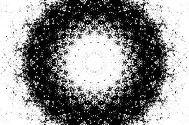 Tek renkli süslemeli arka plan. Mandala deseni.