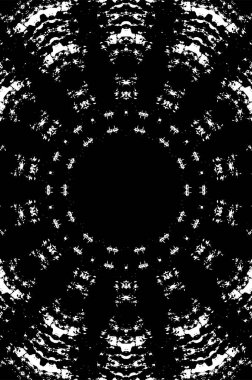 siyah ve beyaz yuvarlak arkaplan grunge dokusu