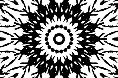 Soyut siyah beyaz grunge desenli arkaplan 