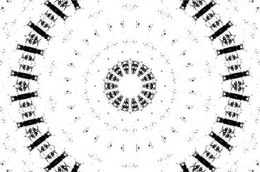 Soyut siyah beyaz grunge desenli arkaplan 