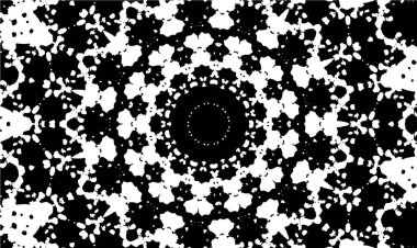 Geometrik şekillerden yaratılan mozaik soyut doku