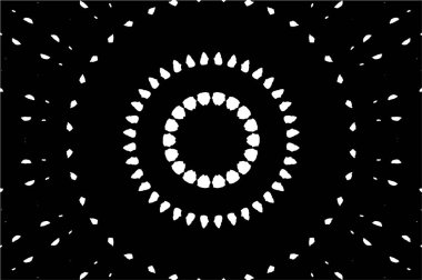 Soyut çember deseni, vektör çizimi. güzel süs arkaplanı