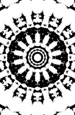 Soyut çember deseni, vektör çizimi. güzel süs arkaplanı