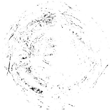 Vektör çizimi. Beyaz arkaplanda soyut yuvarlak şekil.        