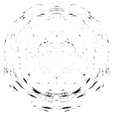 Vektör çizimi. Beyaz arkaplanda soyut yuvarlak şekil.        