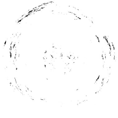 Vektör çizimi. Beyaz arkaplanda soyut yuvarlak şekil.        