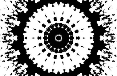 Soyut çember deseni, vektör çizimi. güzel süs arkaplanı