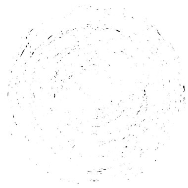 Vektör çizimi. Beyaz arkaplanda soyut yuvarlak şekil.        