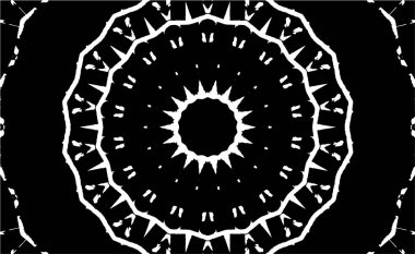 Soyut çember deseni, vektör çizimi. güzel süs arkaplanı