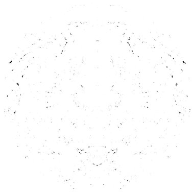 Beyaz arkaplanda soyut yuvarlak şekil. vektör illüstrasyonu        