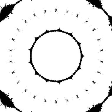 Geometrik şekillerden yaratılan mozaik soyut doku