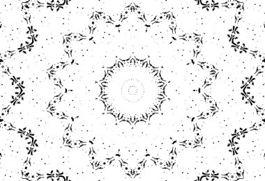 Tek renkli süslemeli arka plan. Mandala deseni.