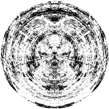 Beyaz arkaplanda soyut yuvarlak şekil. vektör illüstrasyonu        