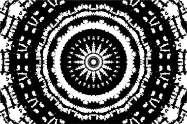 Soyut çember deseni, vektör çizimi. güzel süs arkaplanı