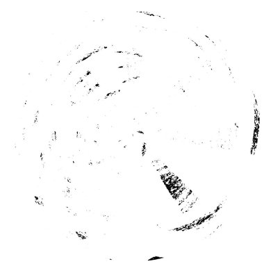 Beyaz arkaplanda soyut siyah yuvarlak şekil. vektör illüstrasyonu    