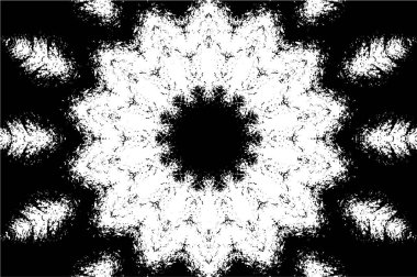 Tek renkli süslemeli arka plan. Mandala deseni.