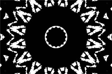 Soyut çember deseni, vektör çizimi. güzel süs arkaplanı