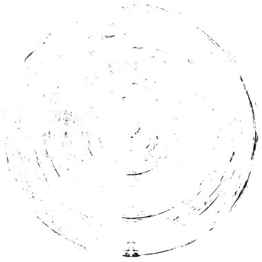 Beyaz arkaplanda soyut siyah yuvarlak şeklin vektör çizimi  