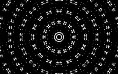 siyah ve beyaz mozaik vektör çizimi