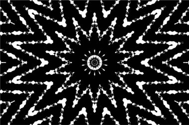 siyah ve beyaz mozaik vektör çizimi