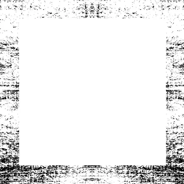 Абстрактный Черный Квадратный Кадр Белом Фоне — стоковый вектор